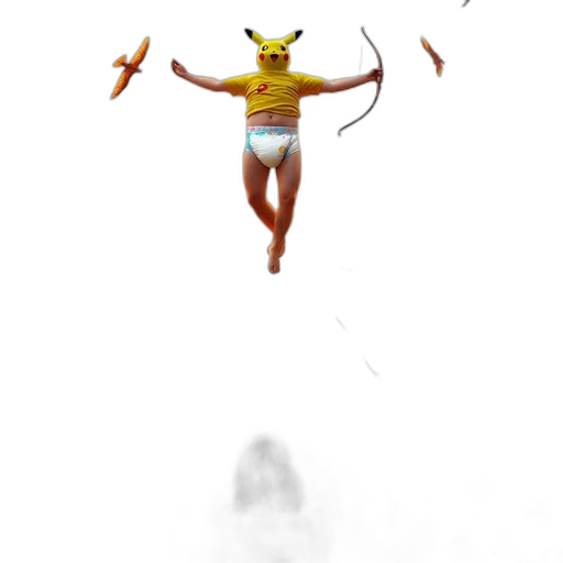 creature, animal, staff, mask transparent PNG cut-out