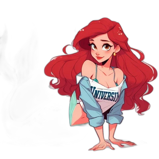 dress, concept art, cartoon, fantasy art transparent PNG cut-out