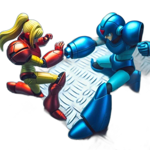 robot, concept art, 3d render, comic book art transparent PNG cut-out