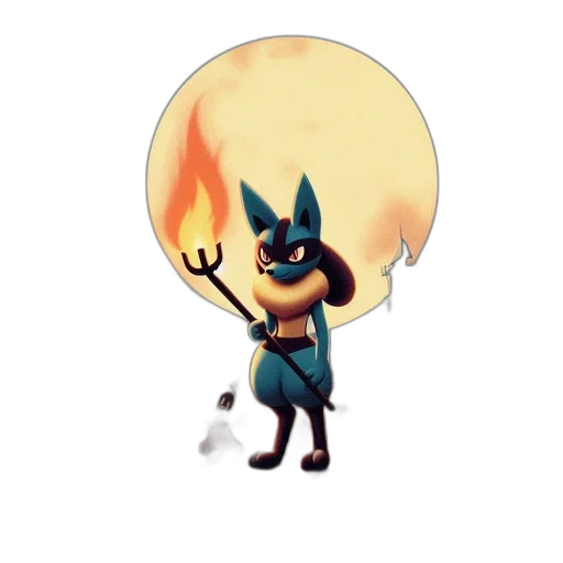 mask, staff, animal, creature transparent PNG cut-out