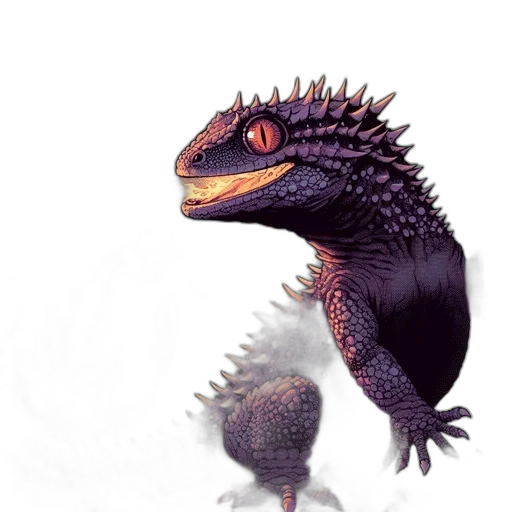 dragon, creature, animal, concept art transparent PNG cut-out