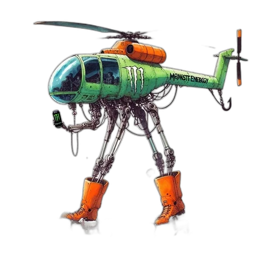 robot, animal, creature, weapon transparent PNG cut-out
