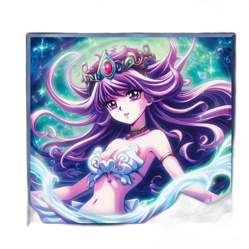 anime, fantasy art, vaporwave, concept art transparent PNG cut-out