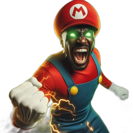 mask, creature, staff, face transparent PNG cut-out