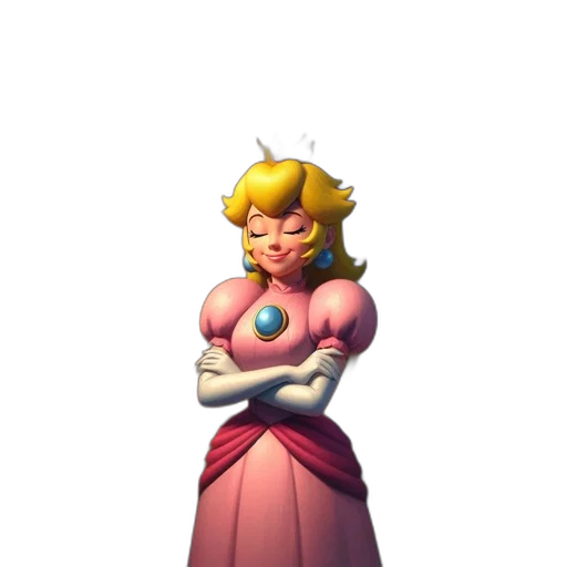 dress, crown, staff, weapon transparent PNG cut-out