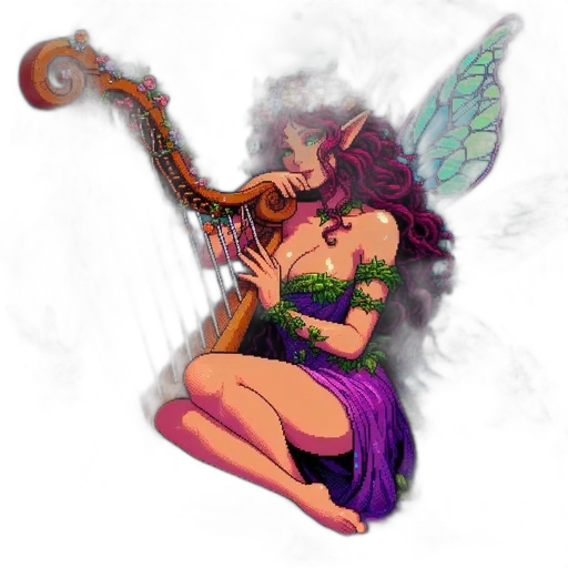 dragon, fantasy art, concept art, pixel art transparent PNG cut-out
