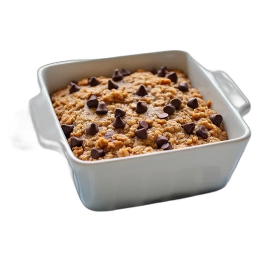 food, square-shaped, baked, oatmeal transparent PNG cut-out