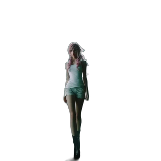 dress, robot, staff, creature transparent PNG cut-out