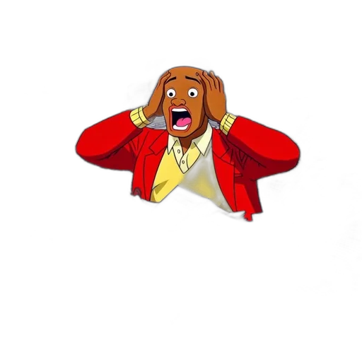 jacket, staff, animal, creature transparent PNG cut-out