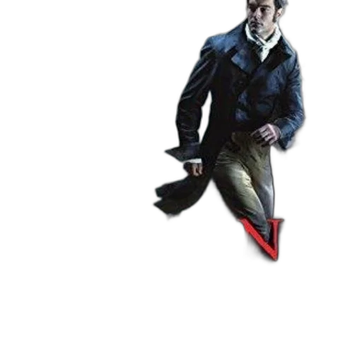 jacket, staff, shoes, umbrella transparent PNG cut-out