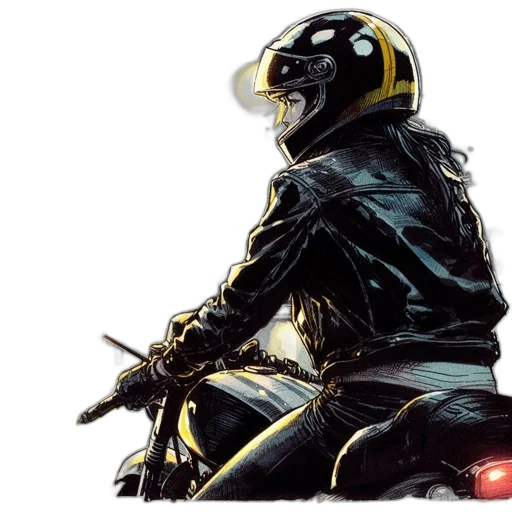jacket, comic book art, concept art, photorealistic transparent PNG cut-out