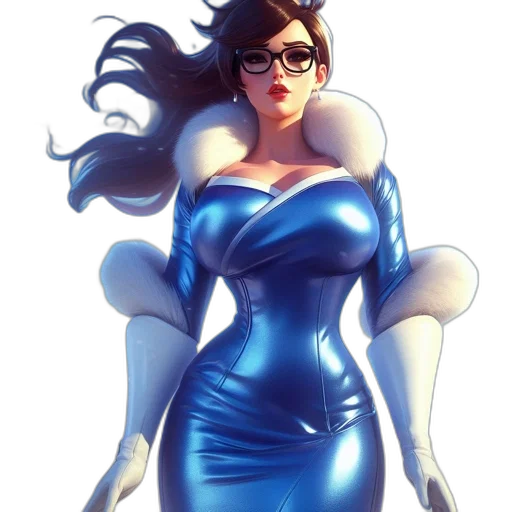 dress, comic book art, concept art, fantasy art transparent PNG cut-out