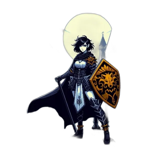 staff, sword, weapon, crown transparent PNG cut-out