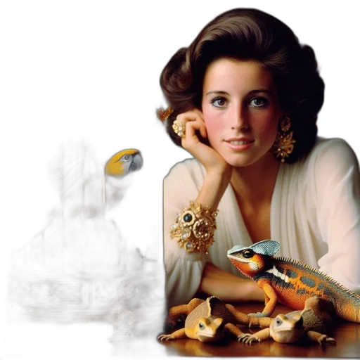 jewelry, crown, photorealistic, oil painting transparent PNG cut-out