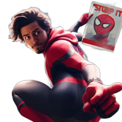 comic book art, concept art, cartoon, 3d render transparent PNG cut-out