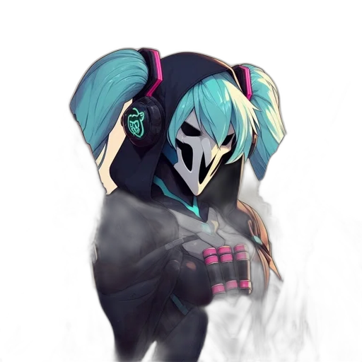 mask, jacket, robot, face transparent PNG cut-out