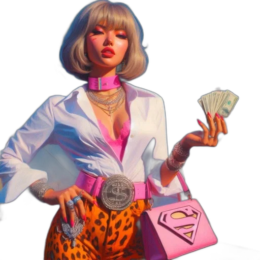jacket, concept art, comic book art, vaporwave transparent PNG cut-out