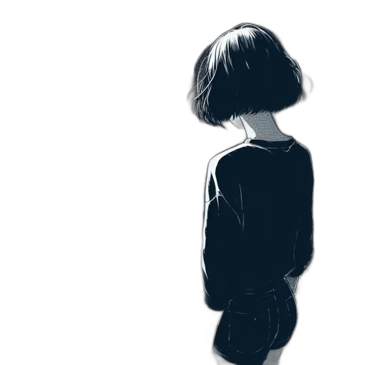 dress, jacket, face, hat transparent PNG cut-out