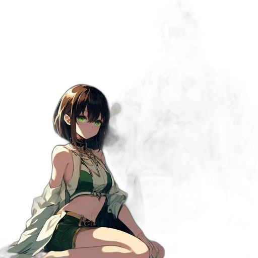 dress, mask, staff, creature transparent PNG cut-out