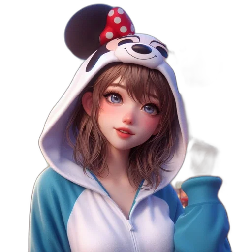 jacket, face, staff, animal transparent PNG cut-out