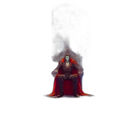 crown, sword, staff, dragon transparent PNG cut-out