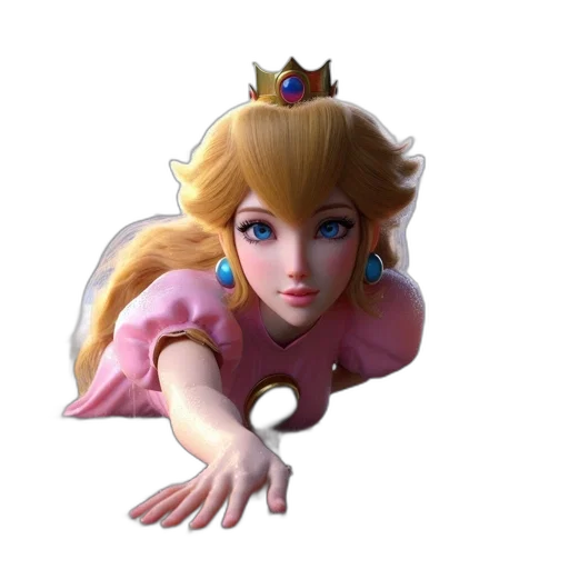 crown, dress, face, weapon transparent PNG cut-out