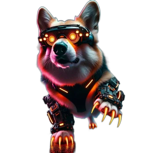 robot, animal, weapon, staff transparent PNG cut-out