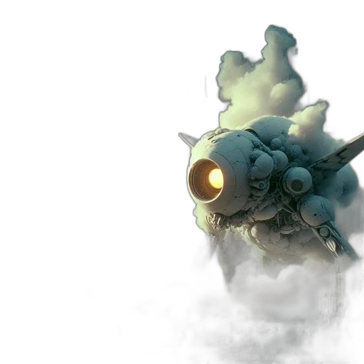 dragon, weapon, robot, creature transparent PNG cut-out