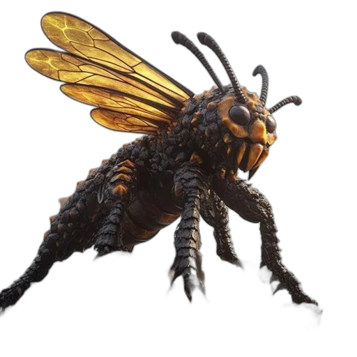 animal, creature, dragon, robot transparent PNG cut-out