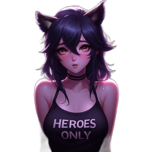 dress, staff, mask, anime transparent PNG cut-out