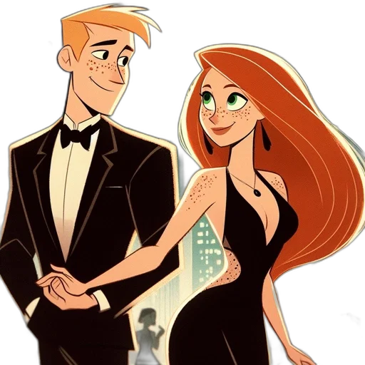 dress, cartoon, concept art, comic book art transparent PNG cut-out