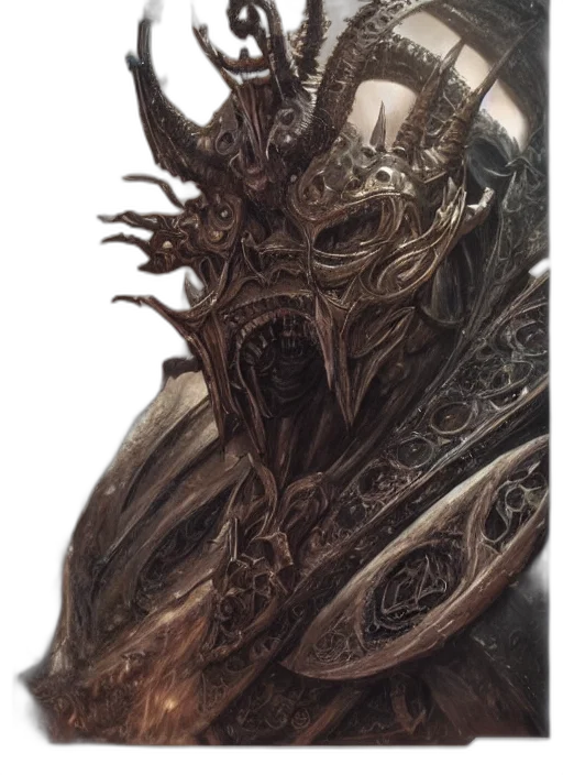mask, dragon, face, creature transparent PNG cut-out