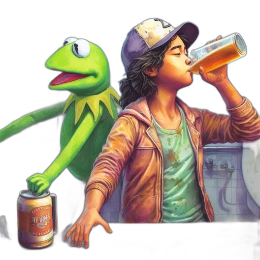 creature, dragon, bottle, concept art transparent PNG cut-out