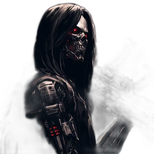 mask, face, robot, weapon transparent PNG cut-out