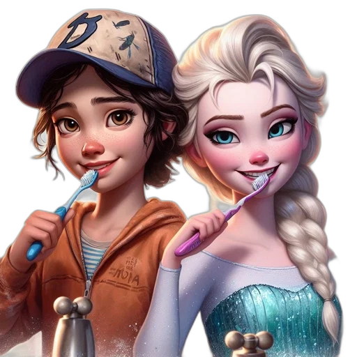 fantasy art, concept art, photorealistic, cartoon transparent PNG cut-out