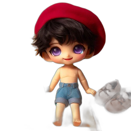 hat, photorealistic, 3d render, concept art transparent PNG cut-out
