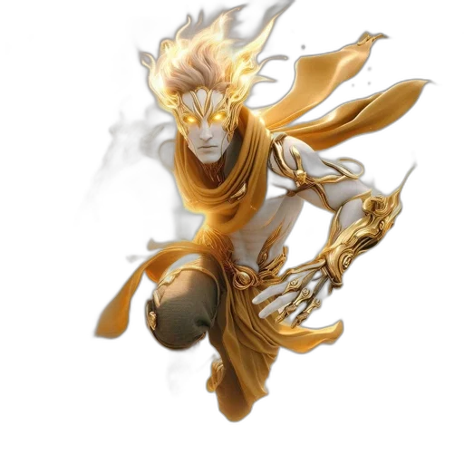dragon, staff, mask, weapon transparent PNG cut-out