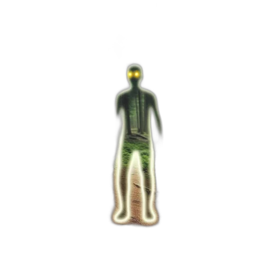 robot, creature, mask, staff transparent PNG cut-out
