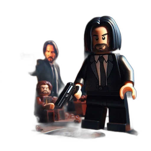 concept art, comic book art, pixel art, 3d render transparent PNG cut-out