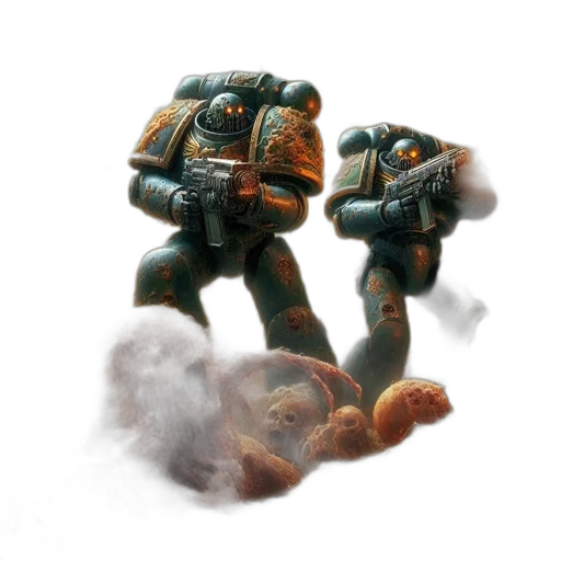 robot, weapon, mask, staff transparent PNG cut-out