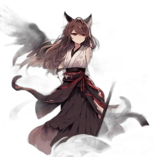 staff, dragon, dress, creature transparent PNG cut-out