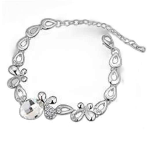 jewelry, crown, silver, bracelet transparent PNG cut-out