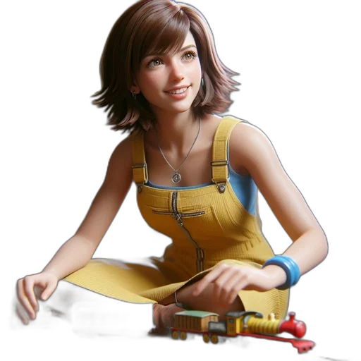 robot, jewelry, staff, dress transparent PNG cut-out
