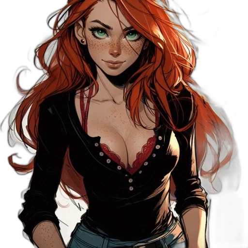 comic book art, cartoon, concept art, fantasy art transparent PNG cut-out