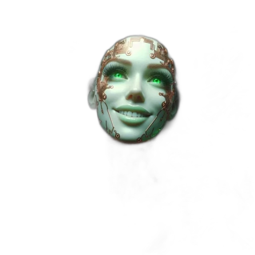 mask, face, jewelry, creature transparent PNG cut-out