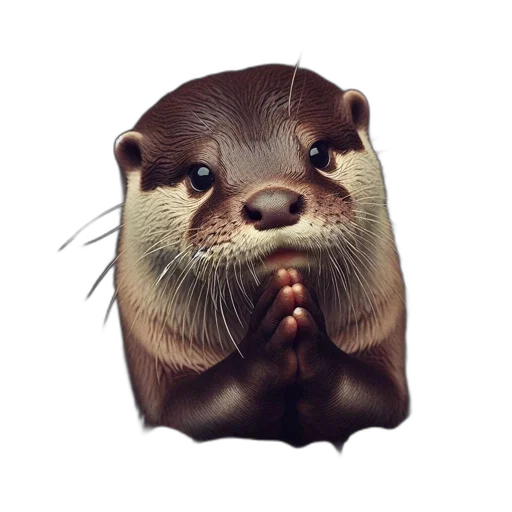 animal, creature, face, photorealistic transparent PNG cut-out
