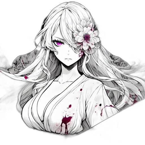 dress, flower, mask, crown transparent PNG cut-out
