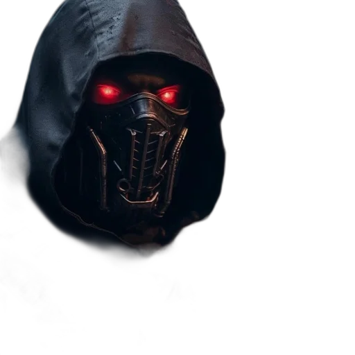 mask, face, robot, weapon transparent PNG cut-out