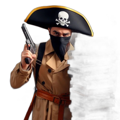 jacket, staff, weapon, concept art transparent PNG cut-out
