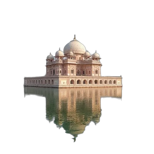 building, crown, photorealistic, 3d render transparent PNG cut-out